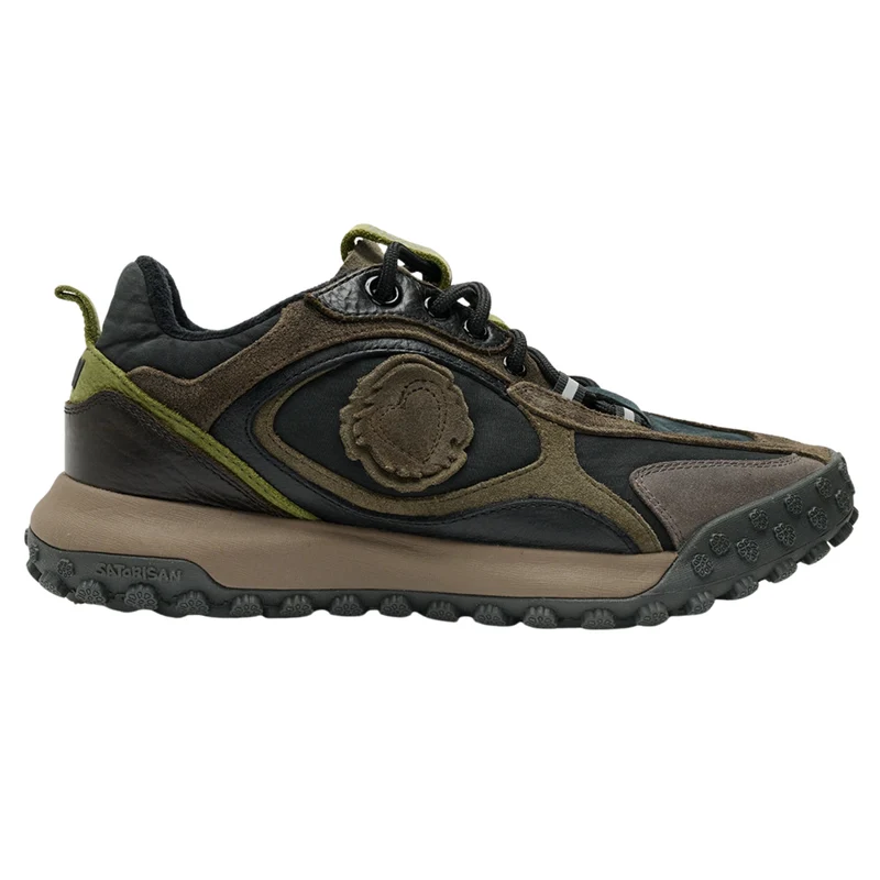 Satorisan Jagube Origin Black Quartz sneaker uomo in pelle e tessuto tecnico