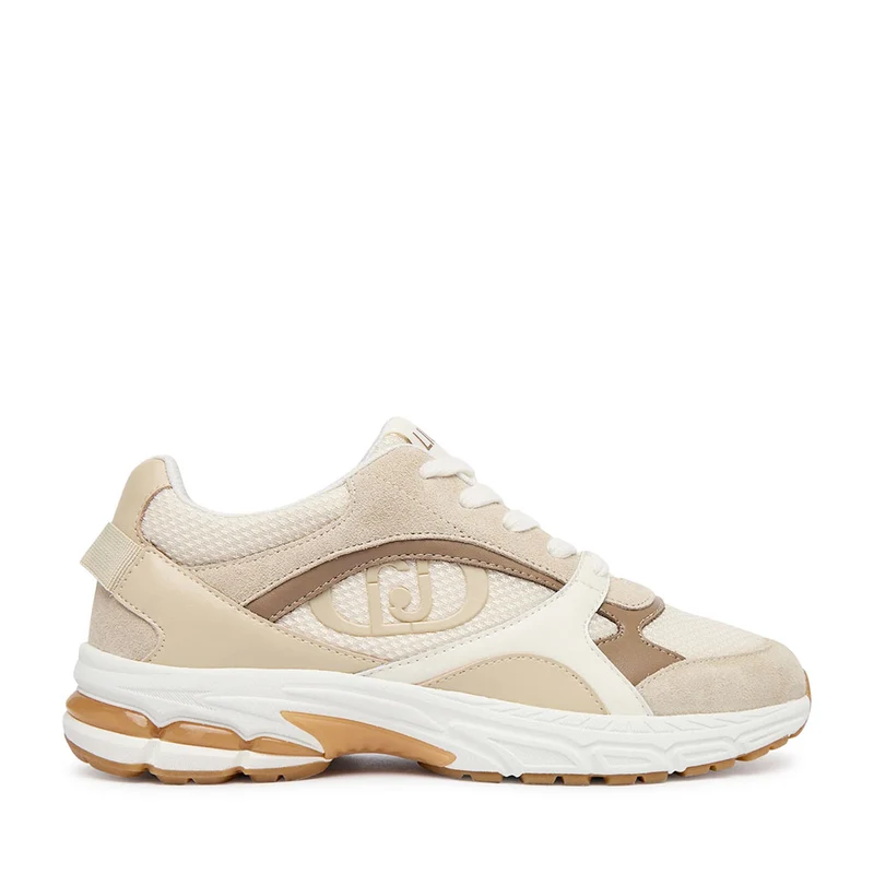 Sneakers Donna LIU JO Trixie 01 in Suede e Mesh color Corda