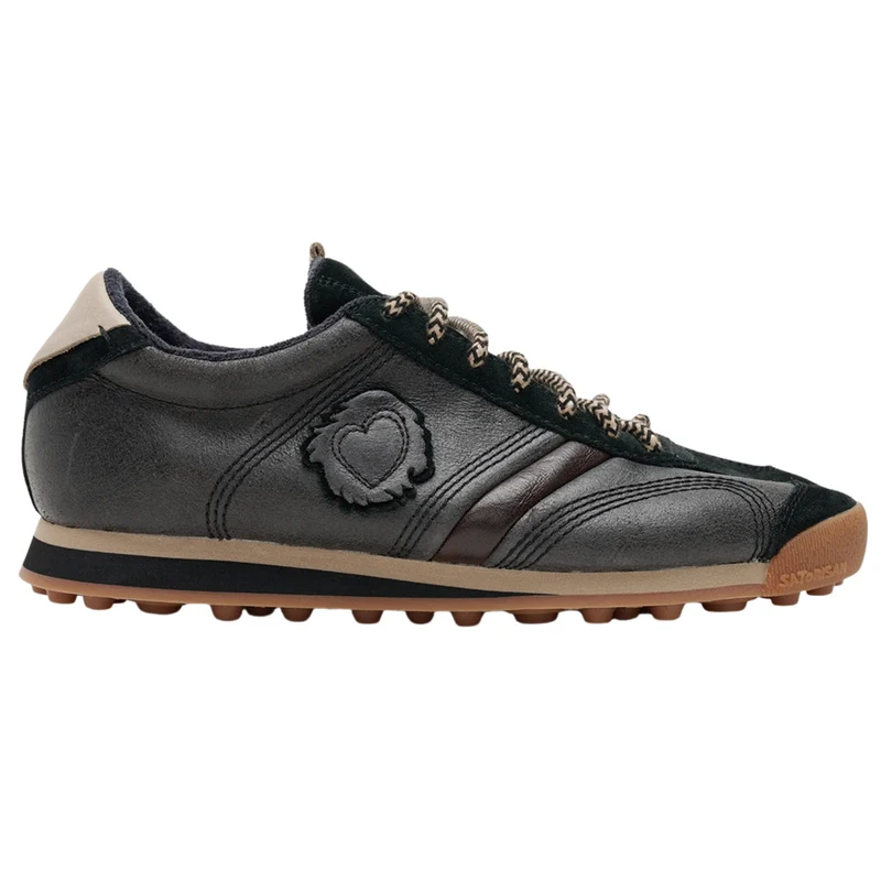 Satorisan Stardust Premium EVO Winter Smoke sneaker uomo in pelle nera