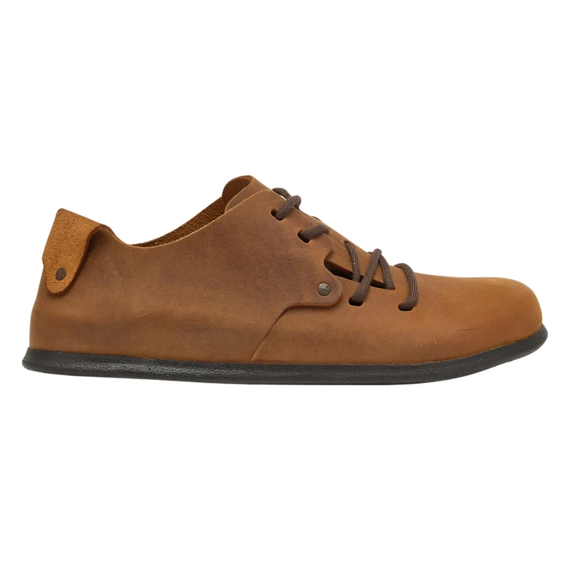 Birkenstock Montana Waxy Leather 1004851 scarpa unisex in pelle cuoio Narrow Fit