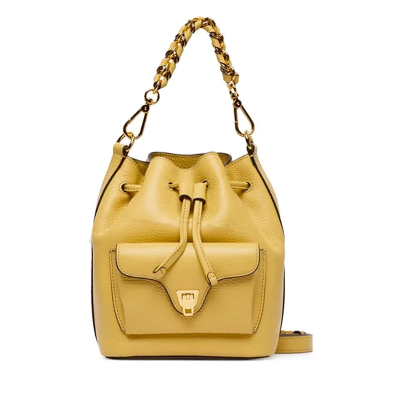 Borsa Donna a Mano COCCINELLE in Pelle linea Beat Generation Small Colore Honey