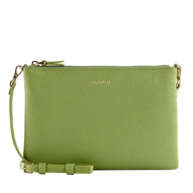 Borsa Donna a Tracolla COCCINELLE in Pelle Gacamole Linea Best Small