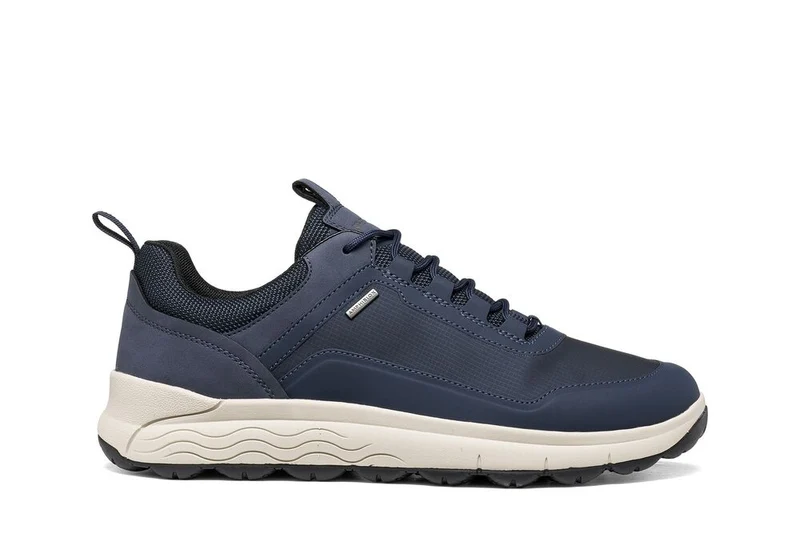 Geox Spherica 4x4 ABX sneaker uomo blu impermeabile Amphibiox