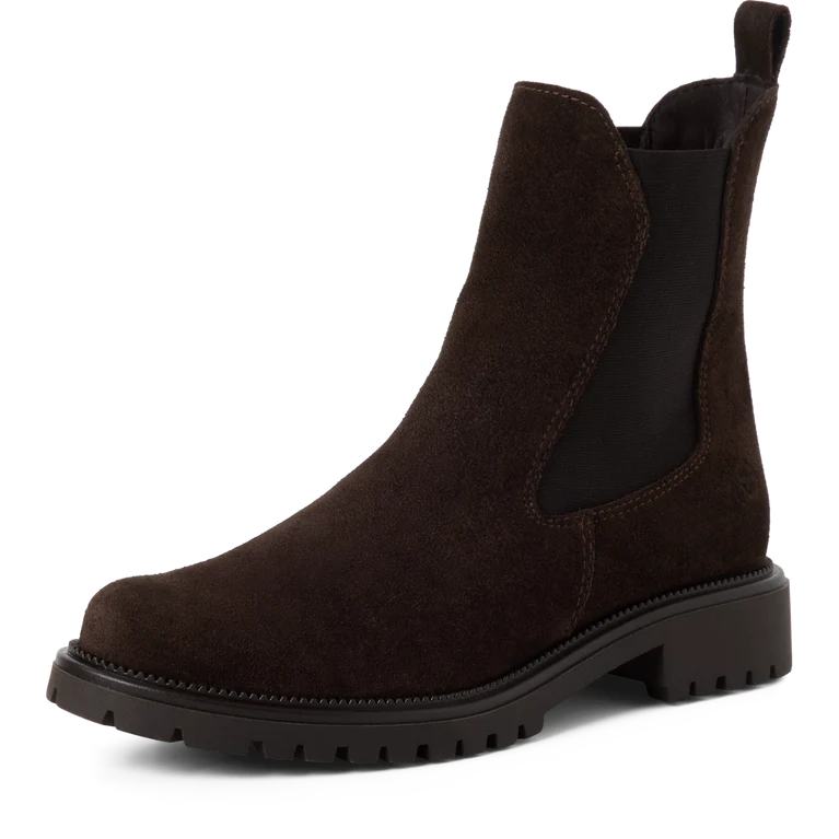 Tamaris Stivaletto camoscio marrone