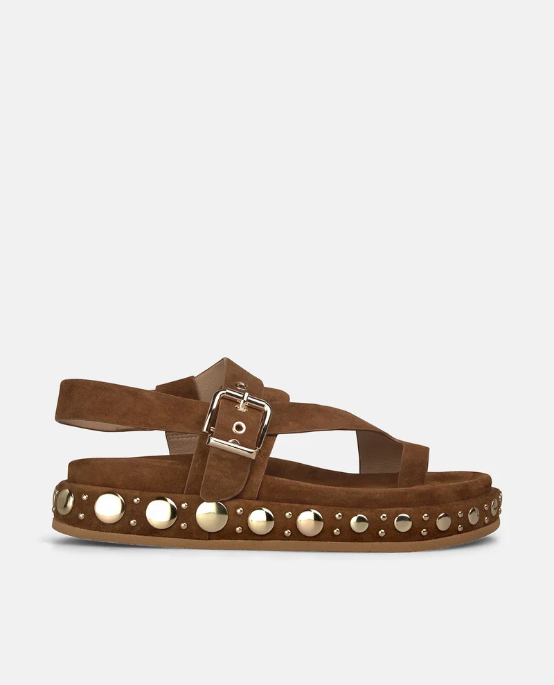 SANDALIA PLATAFORMA TACHAS MULTICOLOR