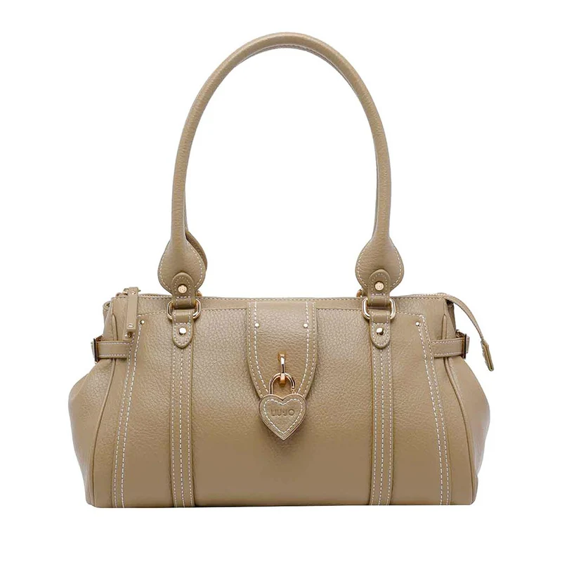 Bauletto Donna a Spalla LIU JO linea Corniola stampa Bottalata color Fango