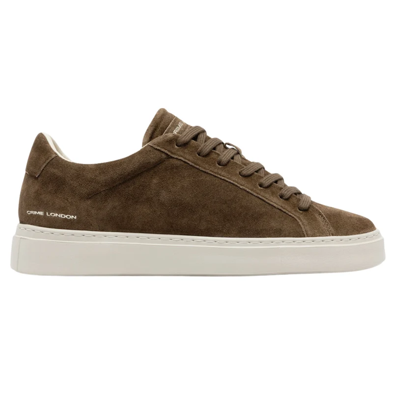 Crime London Superlight Sienna Light 10907 sneaker uomo in camoscio marrone Made in Italy