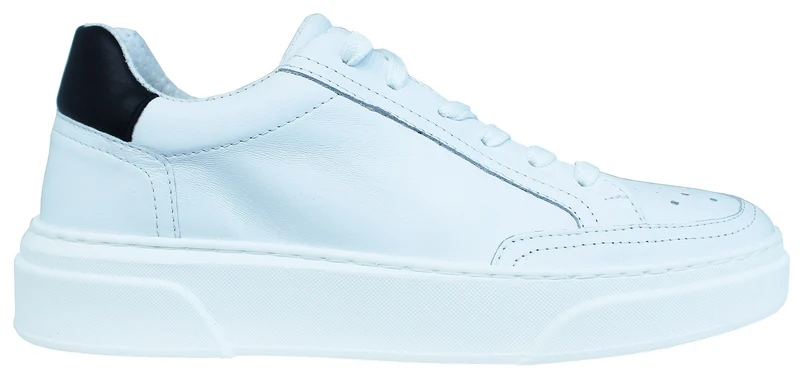 |ACS SNEAKER UOMO PELLE BIANCO/NERO|