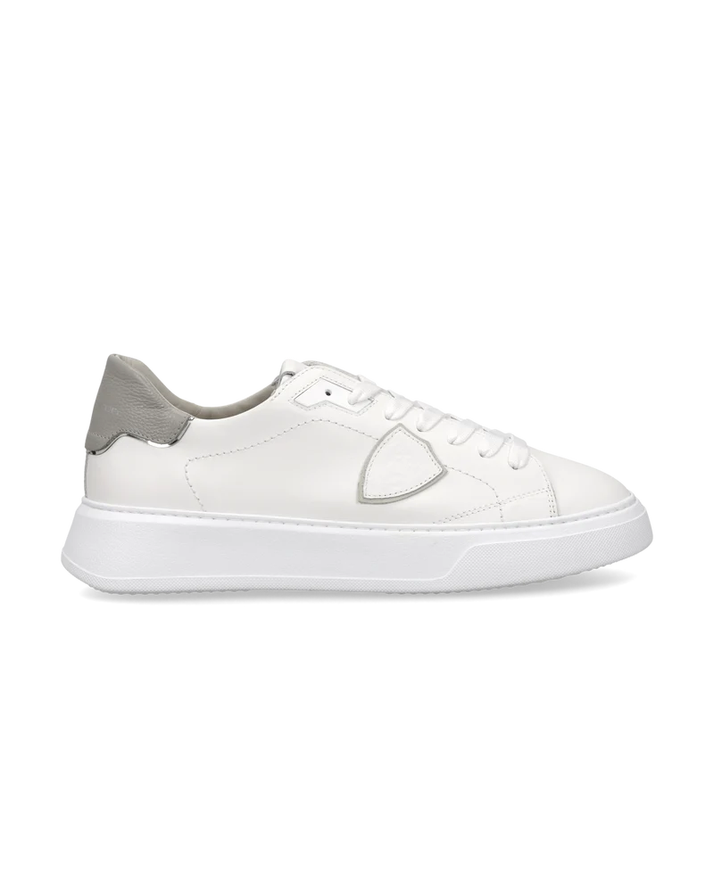Sneakers Temple Men, White Grey