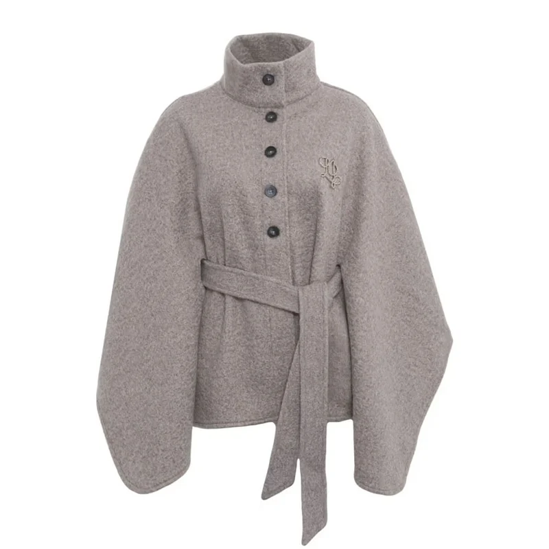 Cappa Donna LIU JO in Tessuto Grigio con Logo