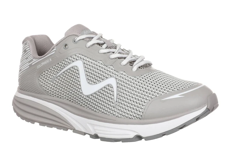 MBT Colorado X Donna Grigio Sneaker Rocker Bottom con Sensor Technology