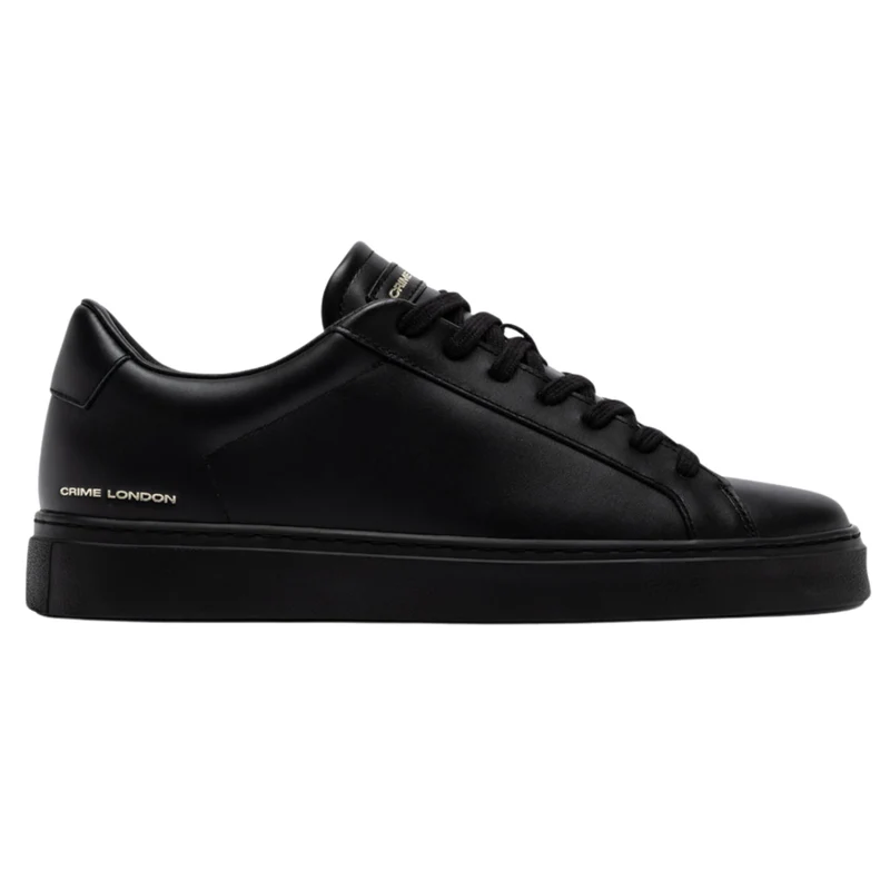 Crime London Superlight Black Dusk 10909 sneaker uomo in pelle nera