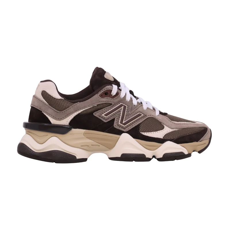 New Balance 9060 U90601BV sneaker unisex in camoscio e mesh marrone
