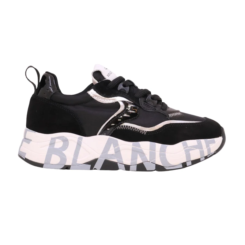 Voile Blanche Club 105 Sneaker donna in camoscio nero