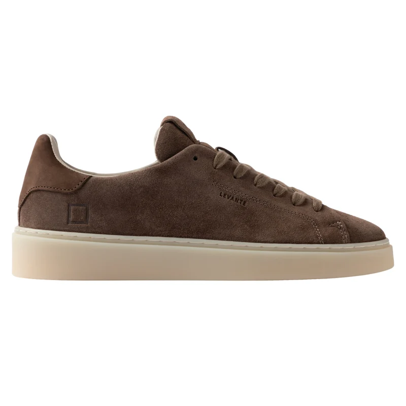 D.A.T.E. Levante Suede Brown LV-SD-BR sneaker uomo in camoscio marrone