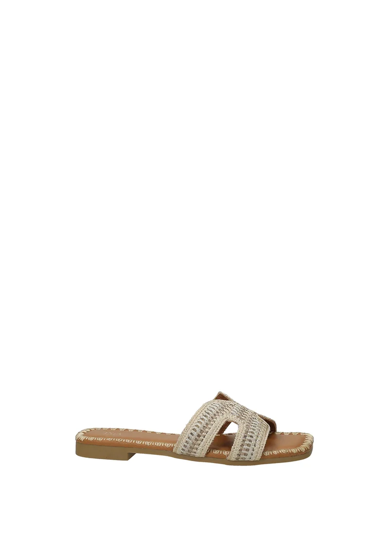 Sandali donna in tessuto varii con suola in gomma