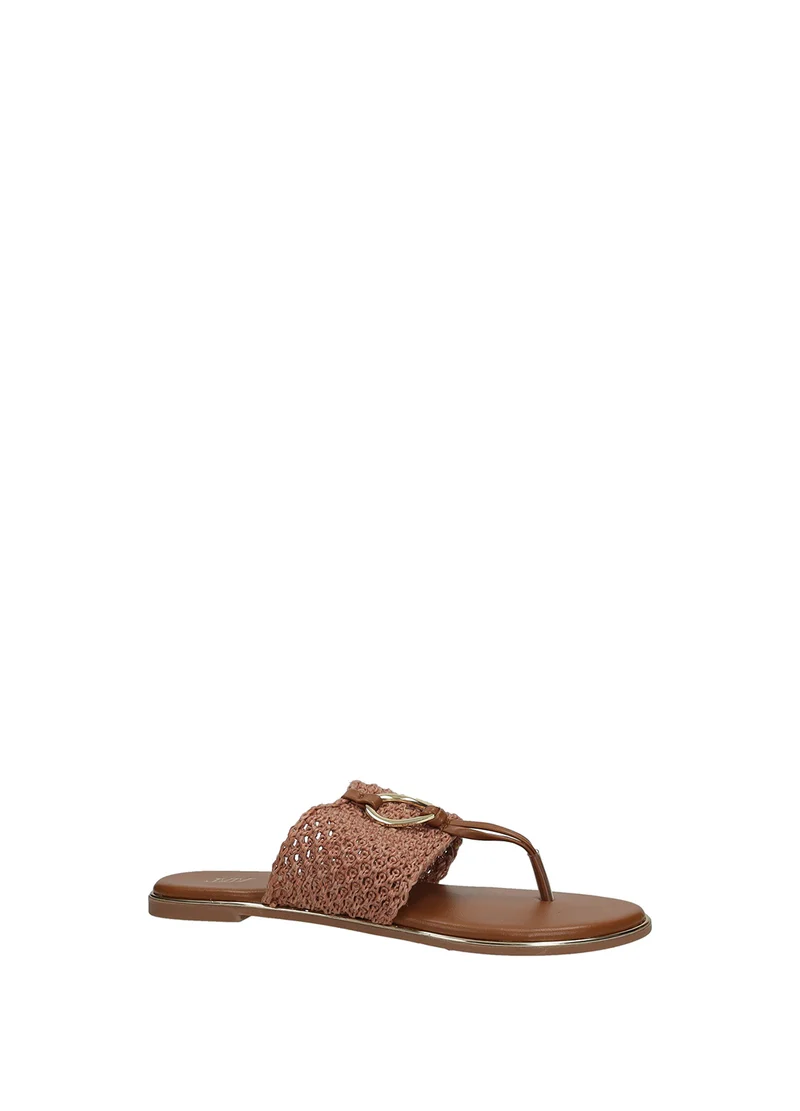 Sandali donna in rafia con suola in gomma