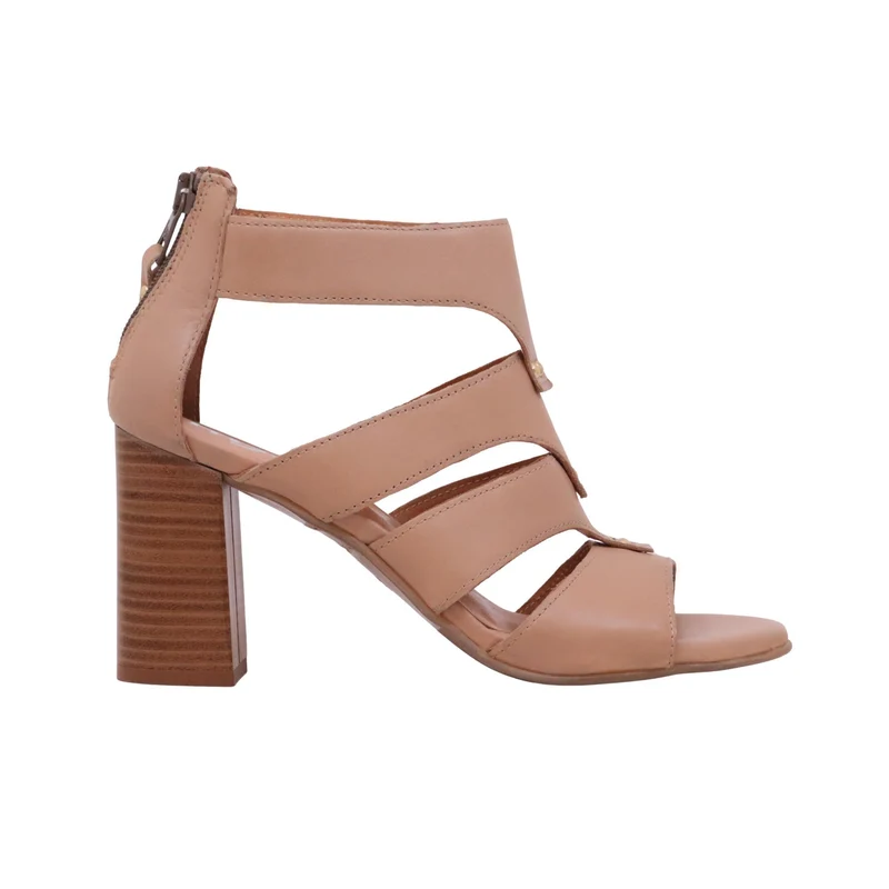 Mjus N20006 Alina sandalo donna in pelle con tacco 9 cm e suola in gomma
