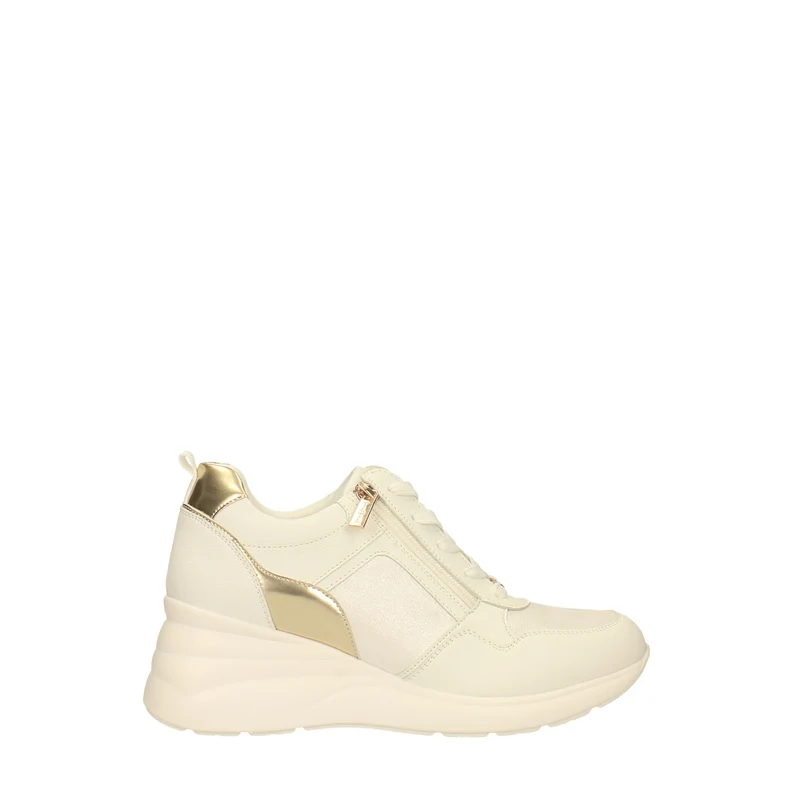 Sneakers con cerniera. Tacco alto 6 cm