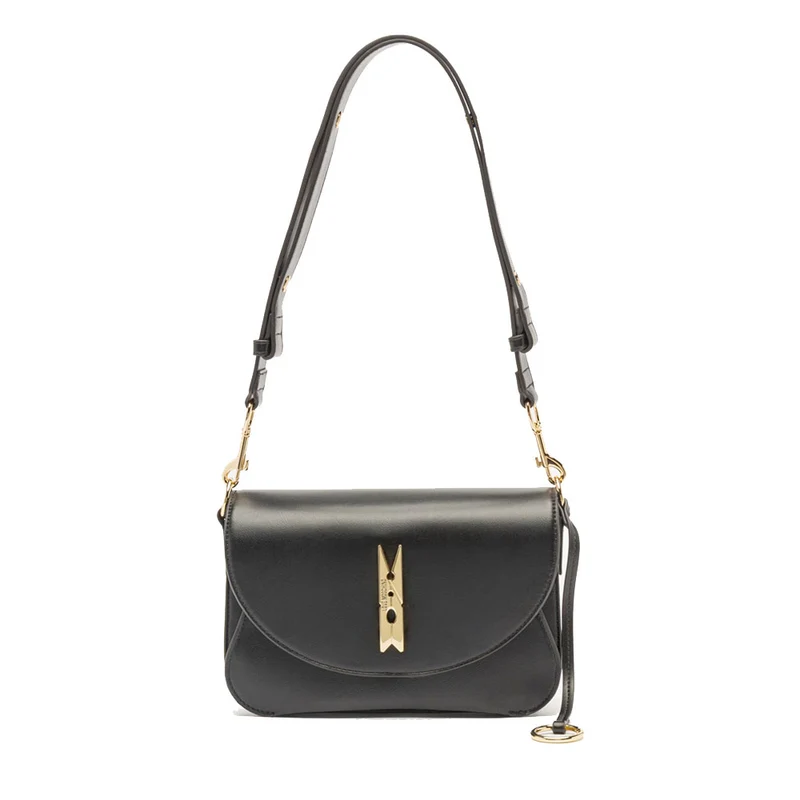 Borsa Donna a Spalla e a Tracolla LOVE MOSCHINO linea Pinned Love Nero