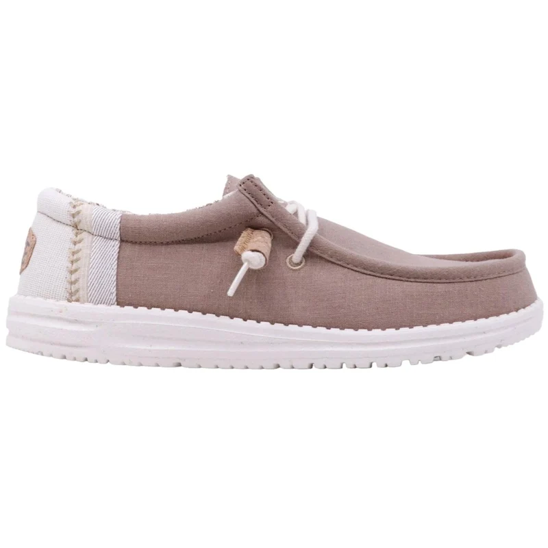 Hey Dude Wally Break Stitch sneaker uomo in argilla
