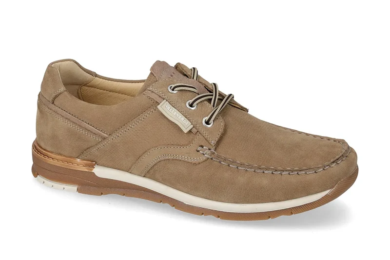 Valleverde Allacciata Nubuck Tortora