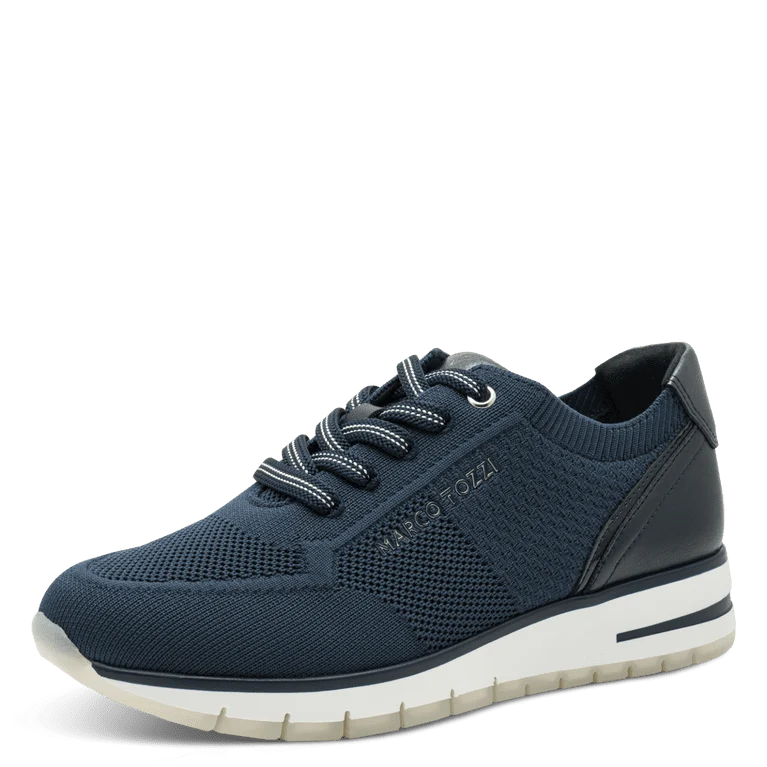 Marco Tozzi Sneaker tessuto Donna Sneaker Vegan in Tessuto Blu