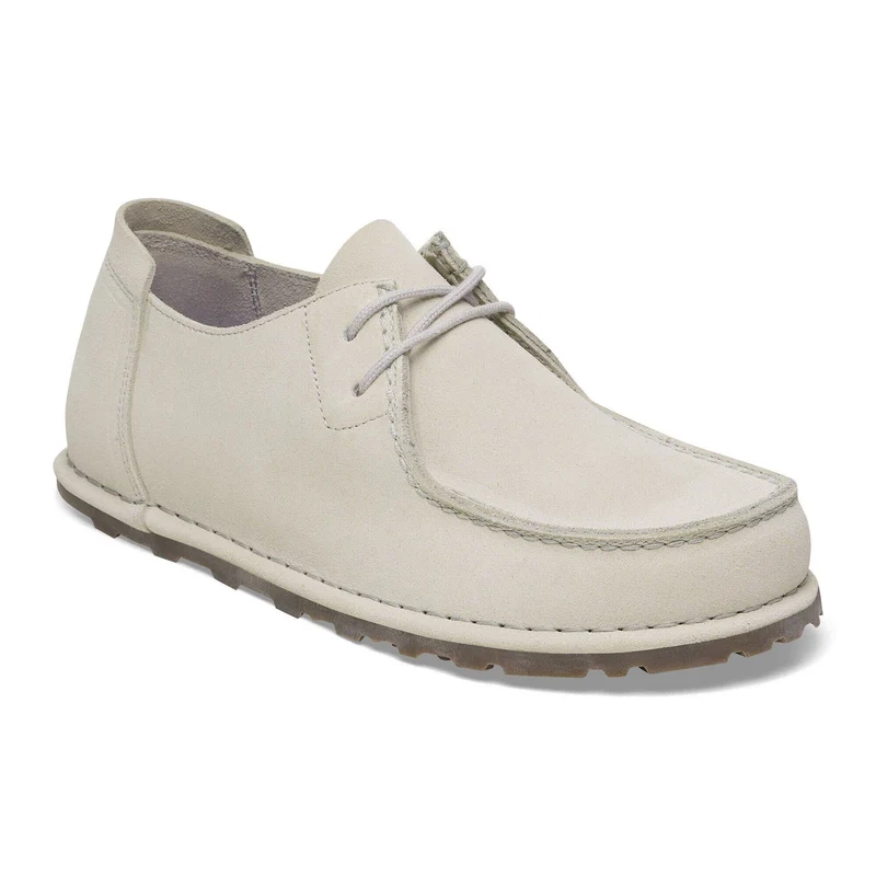 Birkenstock UTTI Lace camoscio bianco anticato pianta stretta