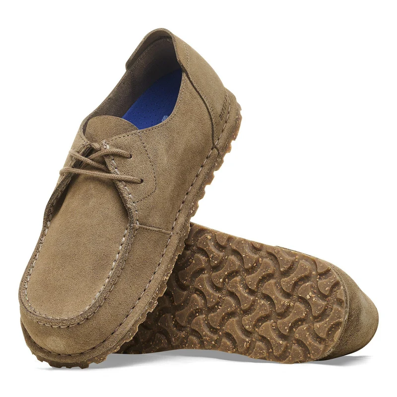 Birkenstock UTTI Lace camoscio sabbia pianta stretta