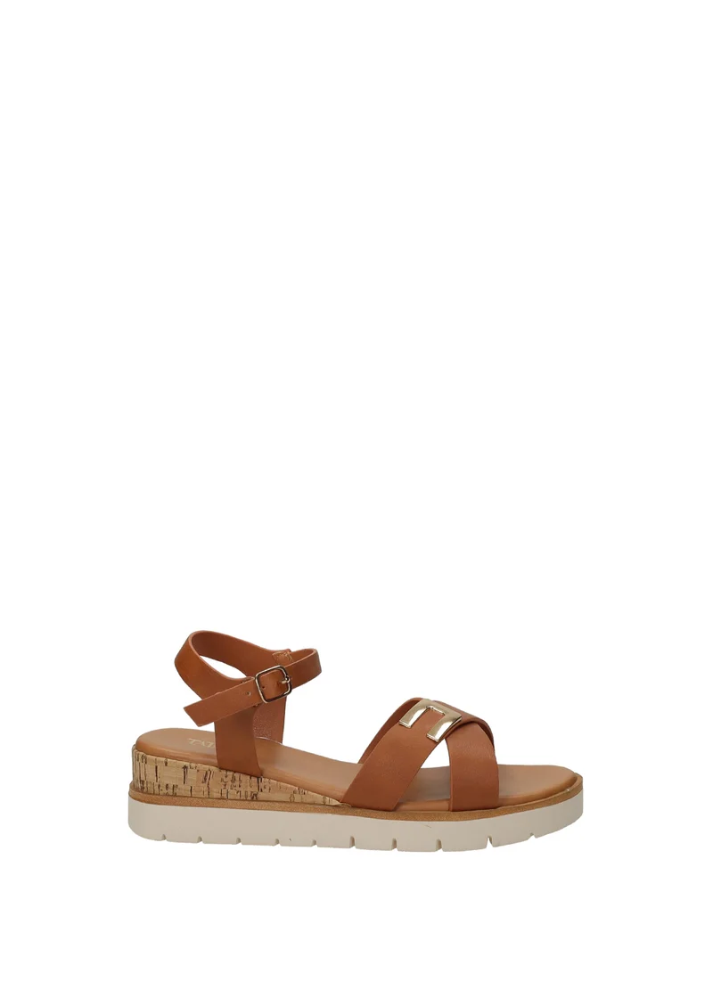 Sandali donna in PU varii con suola in gomma