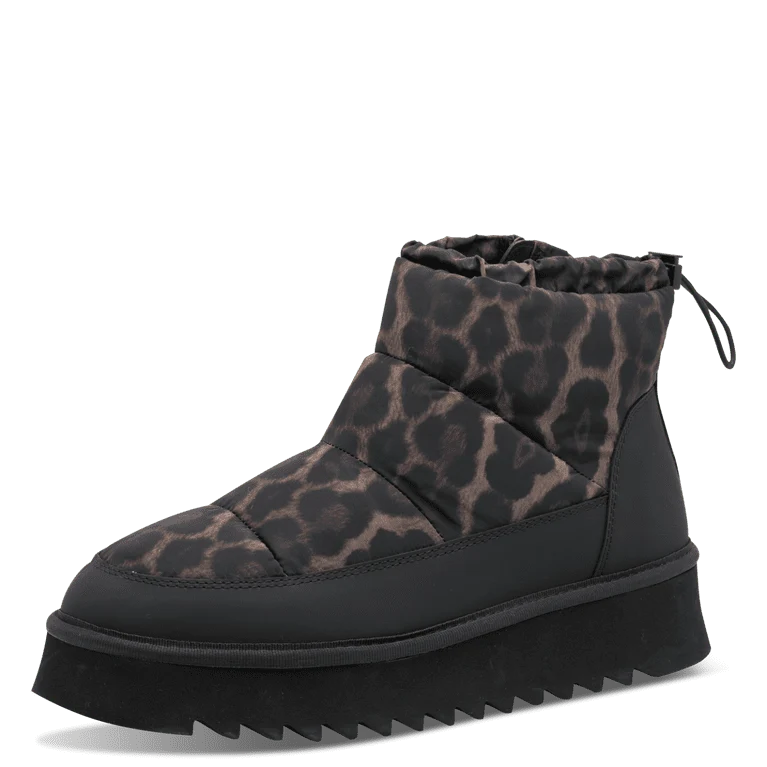 Tamaris stivaletto imbottito leopardato da donna