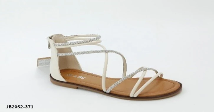 Sandali donna in PU con suola gomma