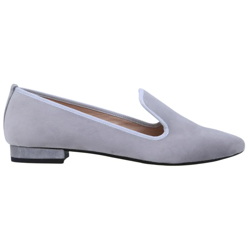 Ballerina da donna Jaffè modello 641 in velluto grigio