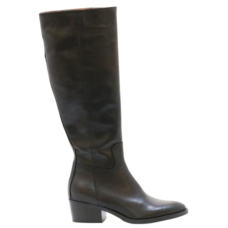 Curiositè 2125 stivale donna pelle nera