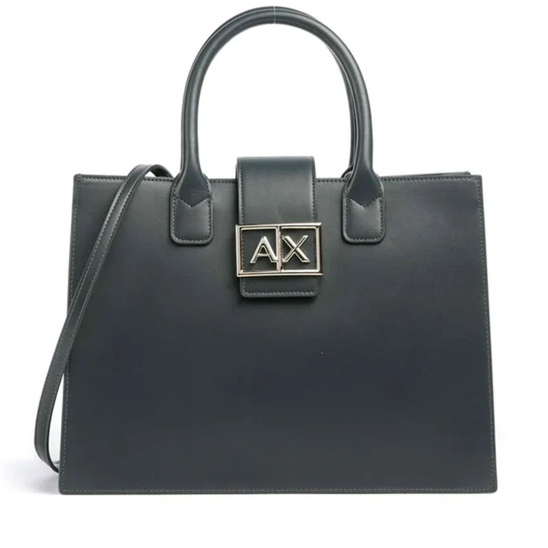 Borsa Donna a Mano ARMANI EXCHANGE colore Beat Green Misura Grande