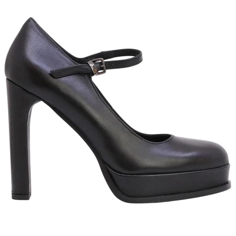 Chantal 1962 2811 décolleté donna in pelle nera