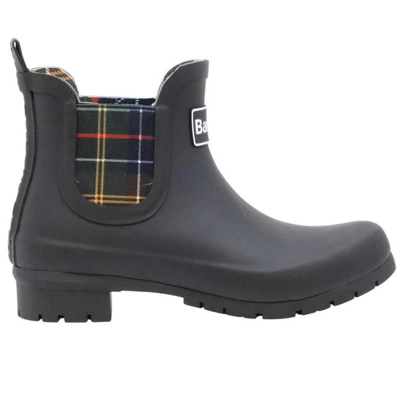 Barbour Kingham LRF0088 wellington donna in gomma nera