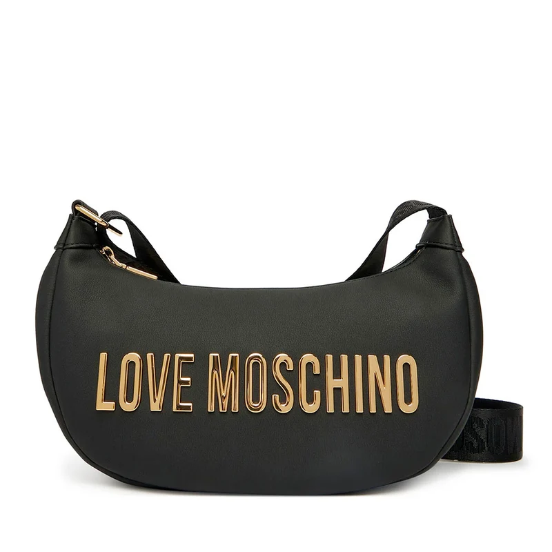Borsa Donna Mezzaluna con Tracolla LOVE MOSCHINO linea Bold Bag colore Nero