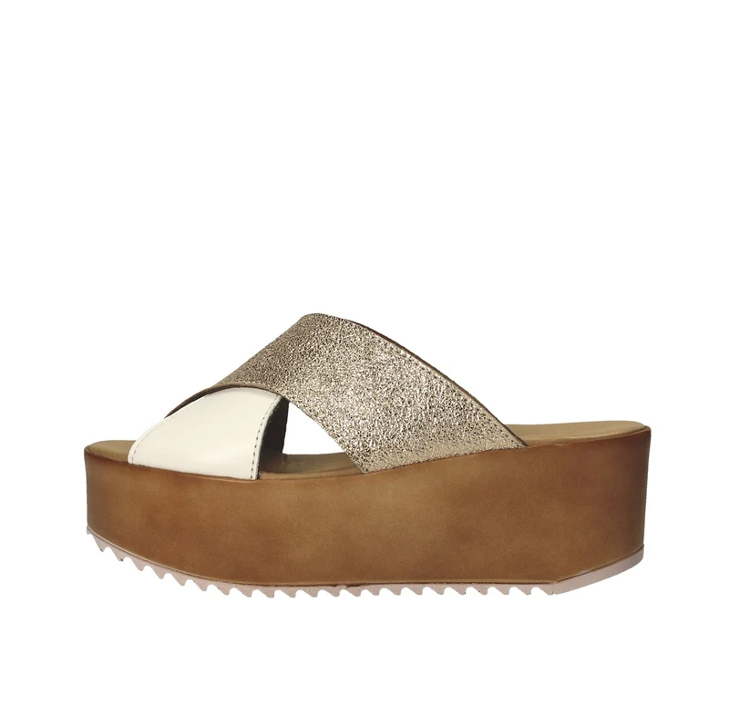Sandali con glitter. Made in Italy
