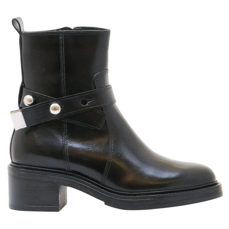 MJUS Charmi L99204 stivaletto donna in pelle nera