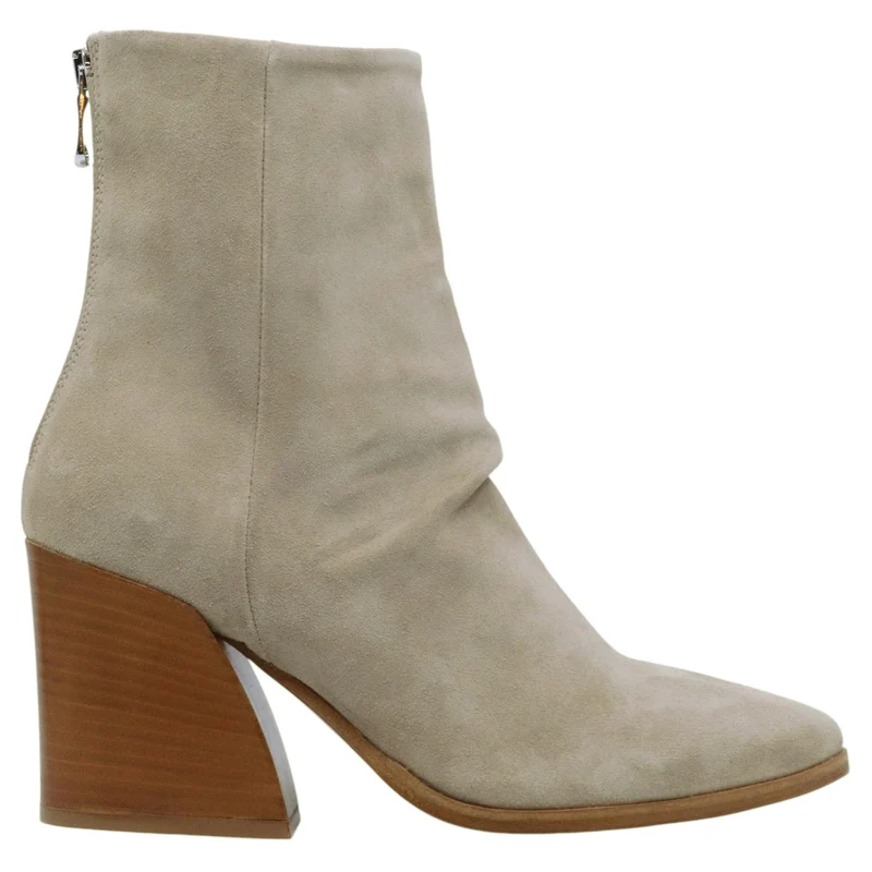 Stivaletto donna Curiositè 1636 in camoscio taupe