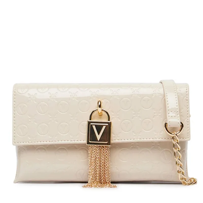 Borsa Donna a Tracolla VALENTINO BAGS linea Emy Colore Ecru