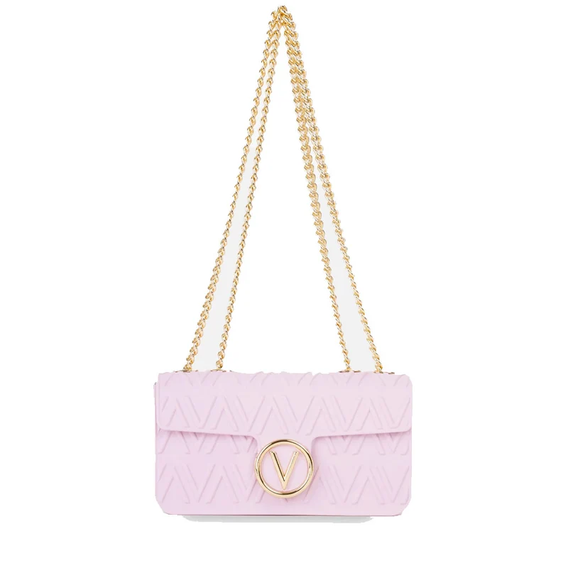 Borsa Donna a Spalla VALENTINO BAGS linea Bubble Colore Cipria