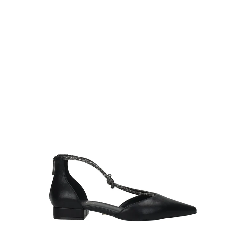 Ballerine con listino intrecciato