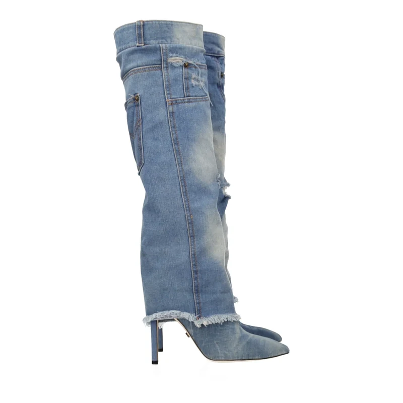 Stivali in Denim