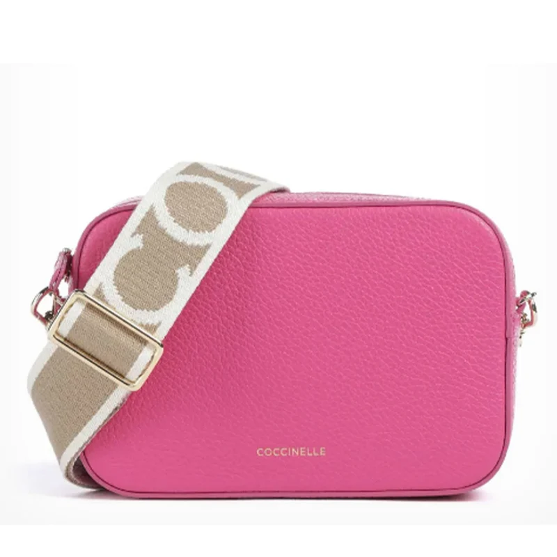 Borsa Donna a Tracolla COCCINELLE Linea Tebe Colore New Fucsia - E5MN555I101
