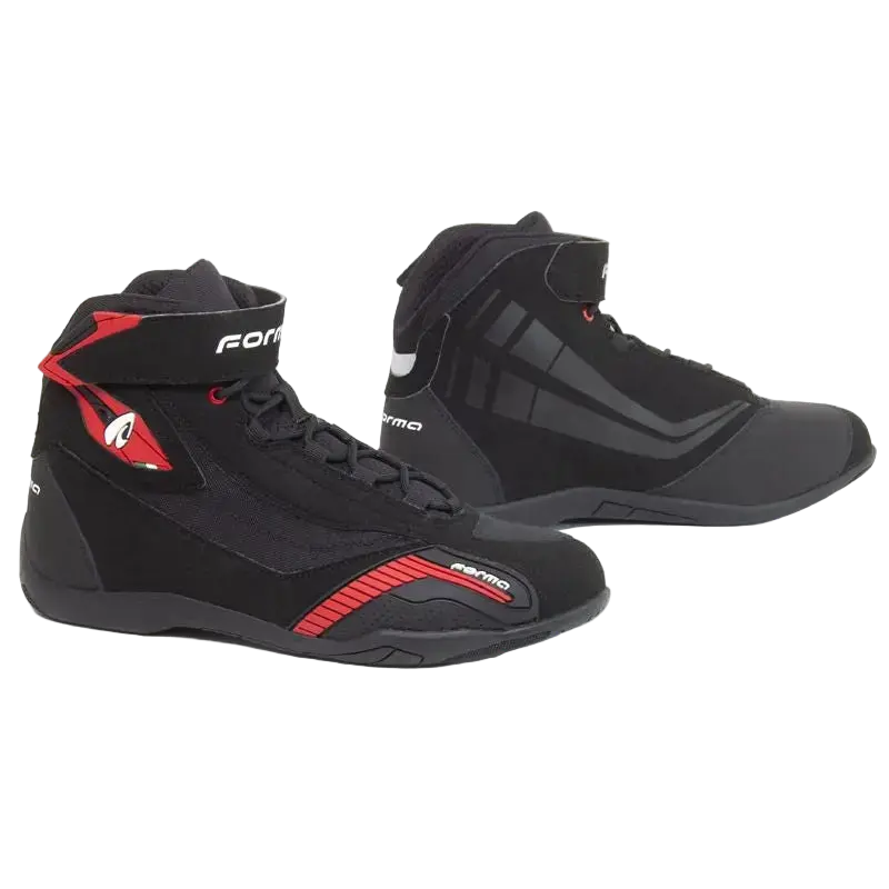 FORMA Genesis Urban Stivali da moto Nero Rosso