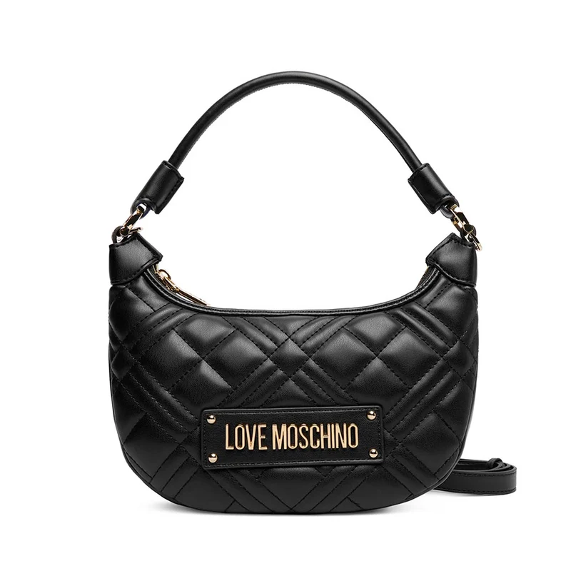 Hobo Bag Small Trapuntata LOVE MOSCHINO linea Quilted colore Nero