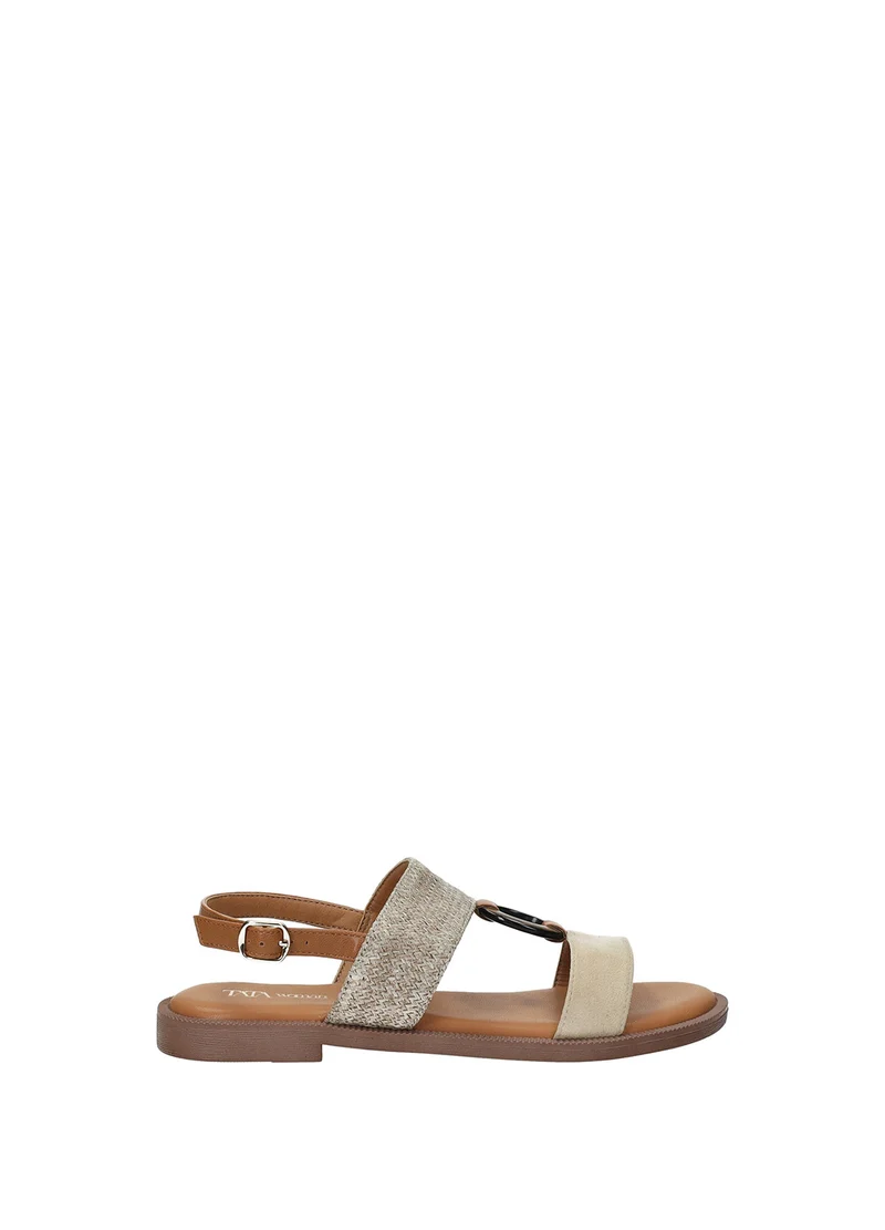Sandali donna Beige in M.FIBER e PU