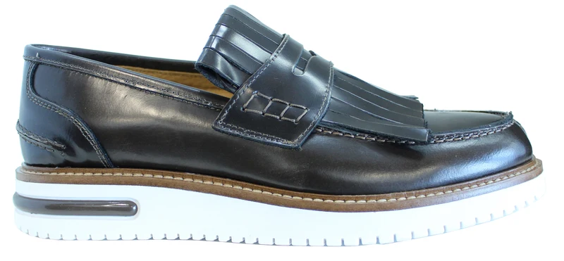 |MOCASSINO UOMO ABRASIVATO MARRONE|